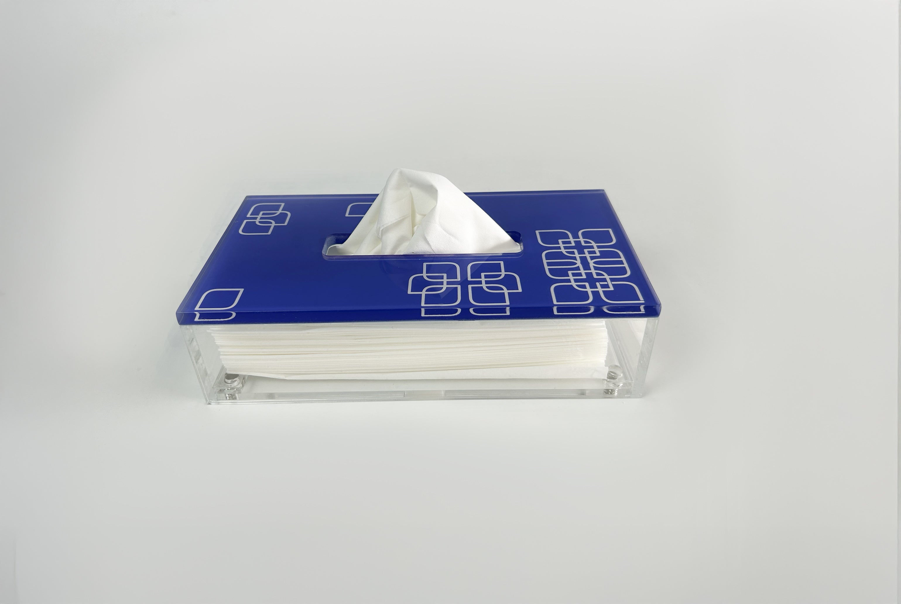 Arabesque Flower Tissue Box