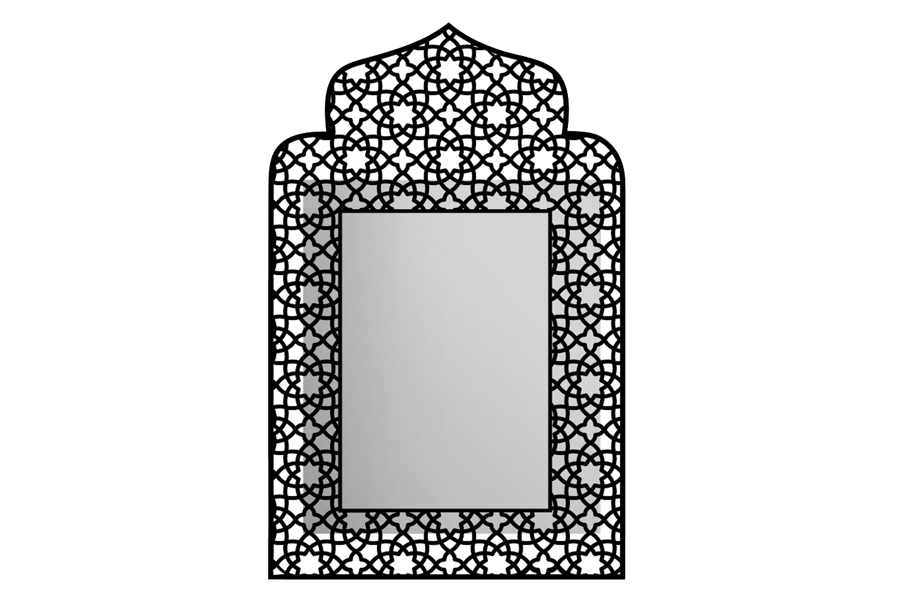 Mirror Arabesque Design
