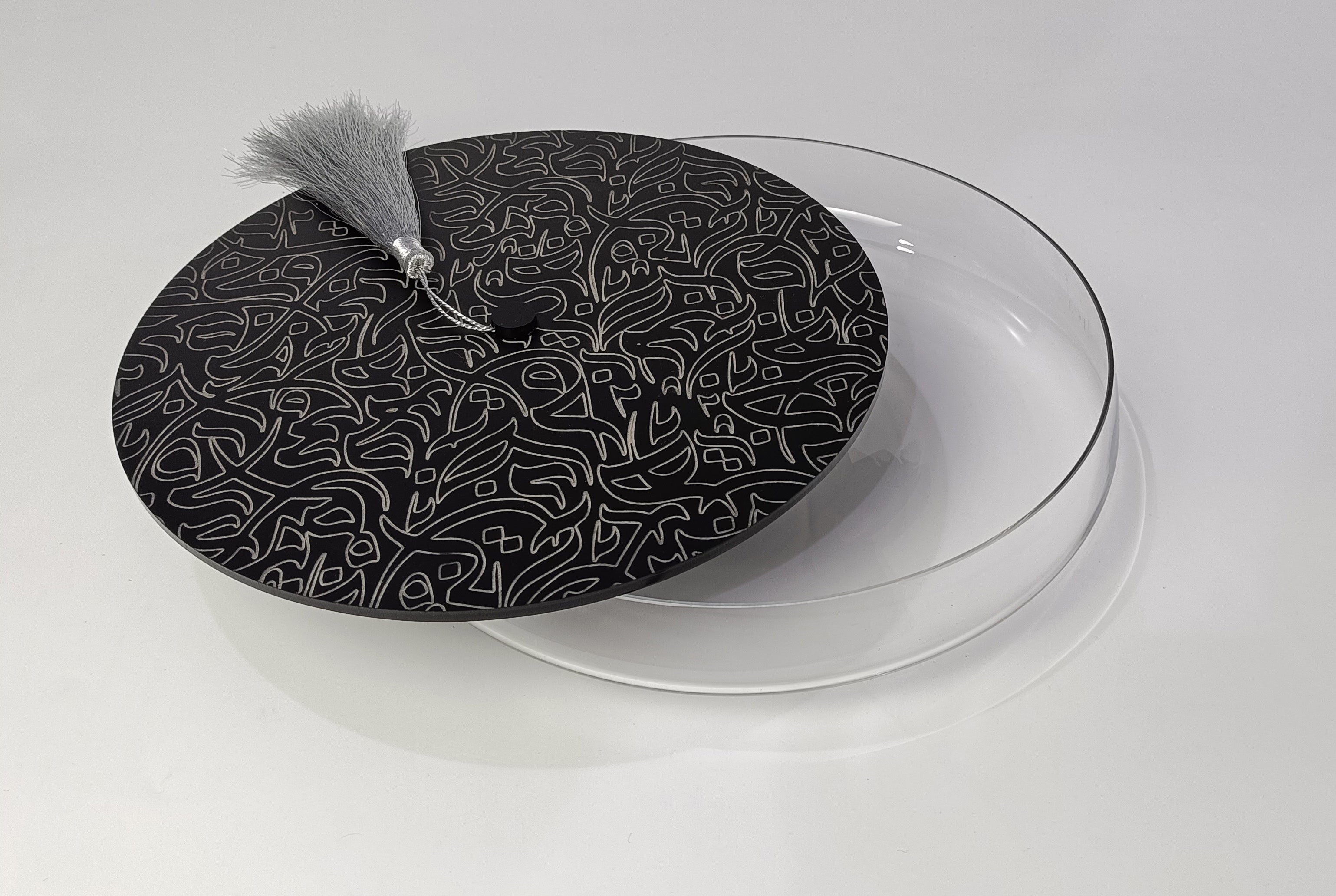 Wissam Arabic Letter Glass Jar