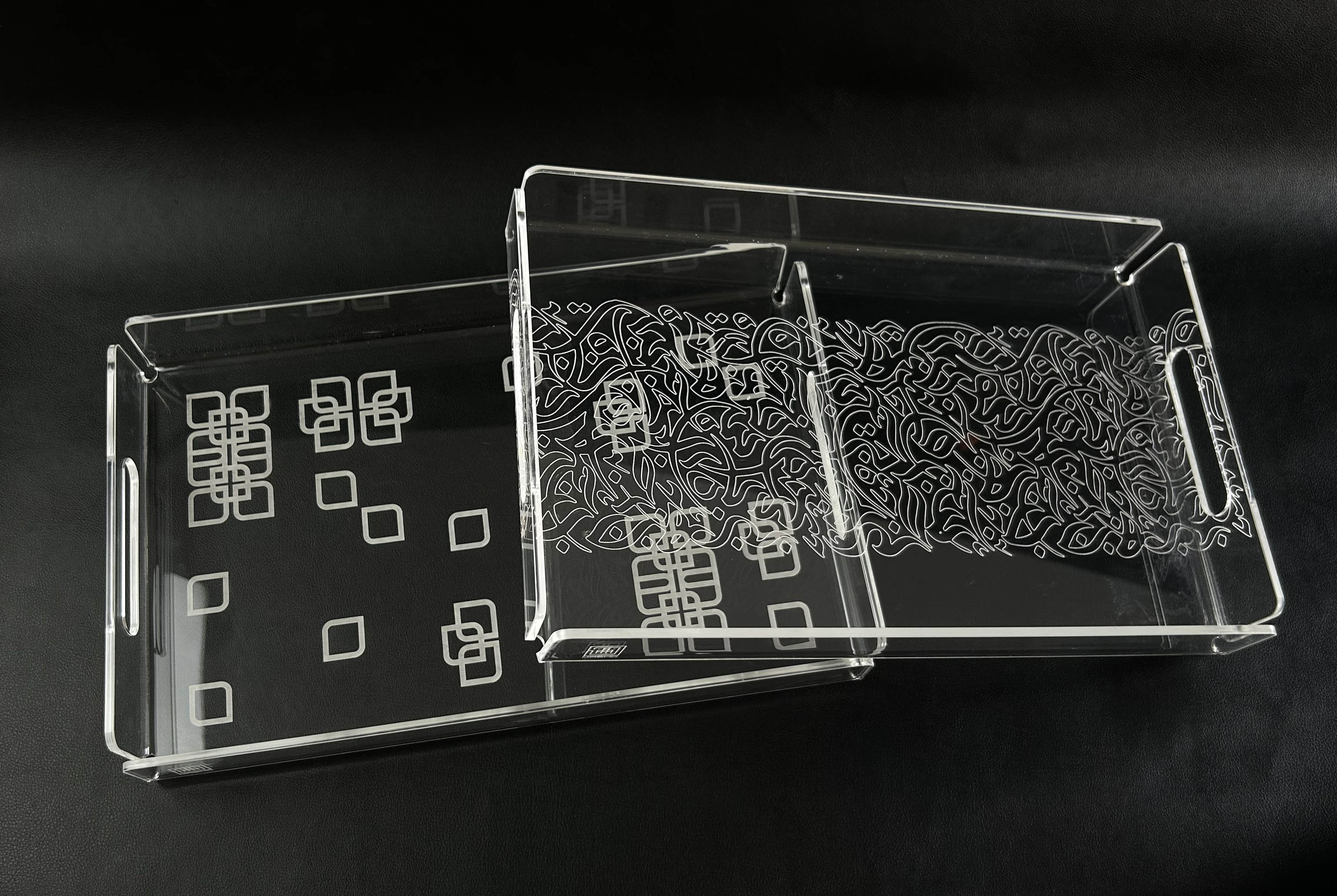 Wissam Arabic Letter Transparent Tray
