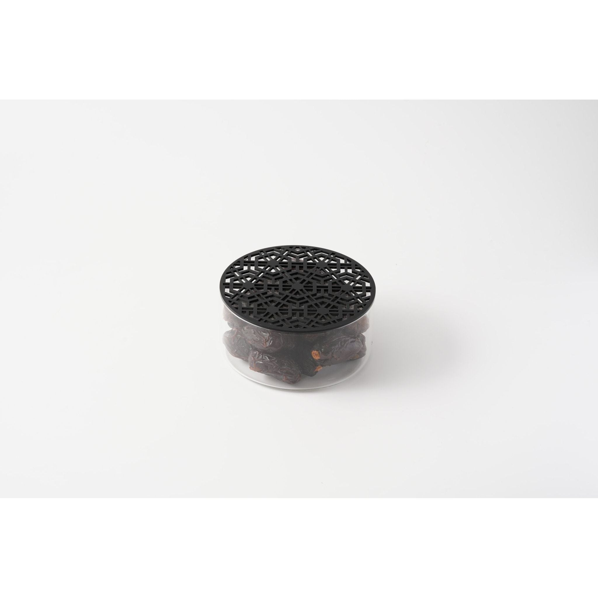 Dry fruits Jar with geometric pattern lid